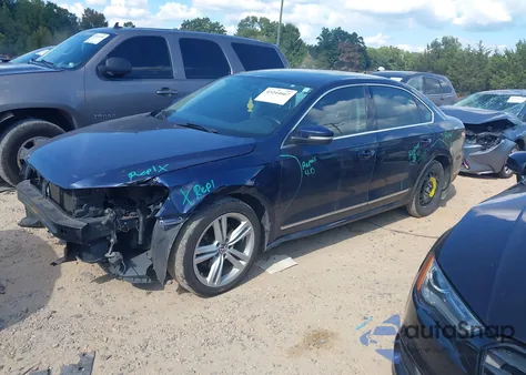 2013 Volkswagen Passat 2.0L Tdi Sel Premium из США, поврежденный, VIN 1VWCN7A37DC052937